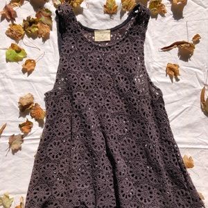 Pins & Needles crotchet knit tank!